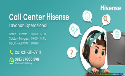 Ilustrasi Layanan Operasional Hisense Call Center, Hisense Indonesia (Sumber: VRITIMES.com)