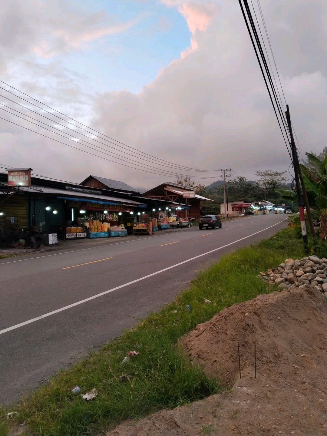 Kondisi saree bagaikan kota mati (foto: mti) 